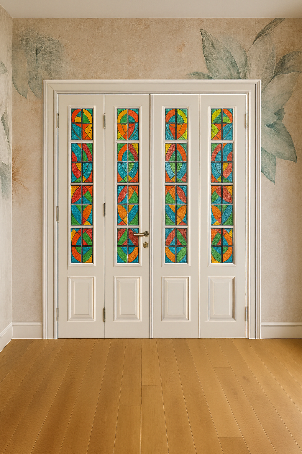 Dört kanatlı vitray — BDN 02